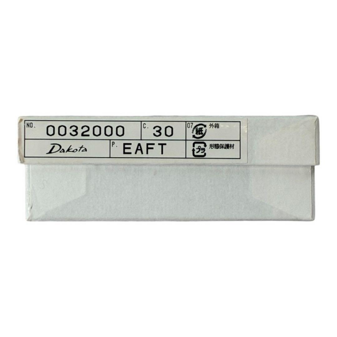 新品タグ付き✨ダコタ 二つ折り財布 がま口 レッド 本革 イタリア製 牛革 箱付