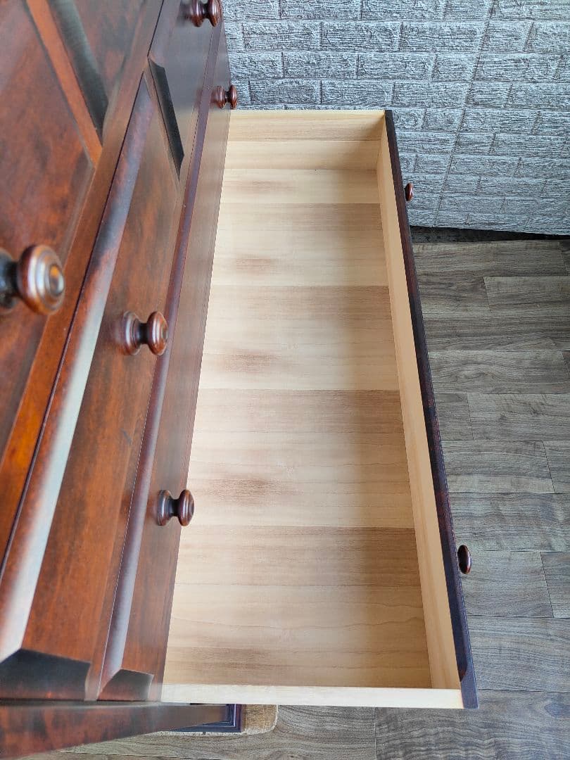 北海道民芸家具 整理箪笥 ハイチェスト 収納