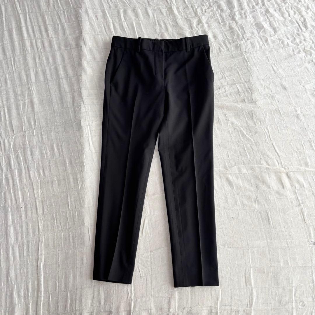 【美品】 セオリー パンツスーツ テーラードジャケット テーパードパンツ