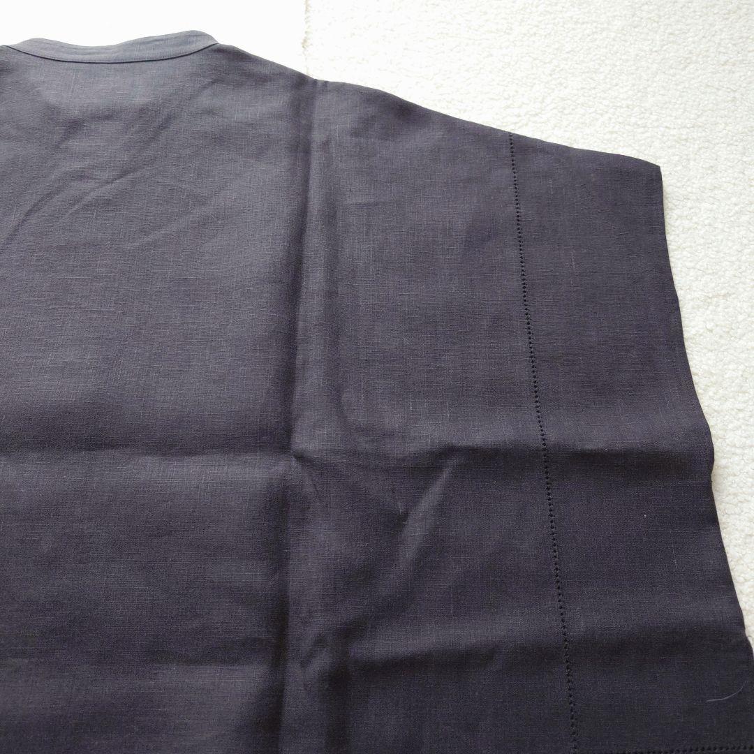 ル*ル様 タグ付 現行品 GALERIE VIE フレンチリネン スタンドカラー