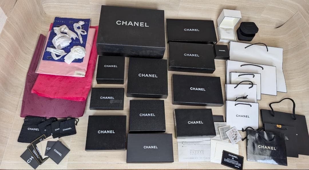 まとめ売り　CHANEL　シャネル　ブランド　空箱　ボックス セット