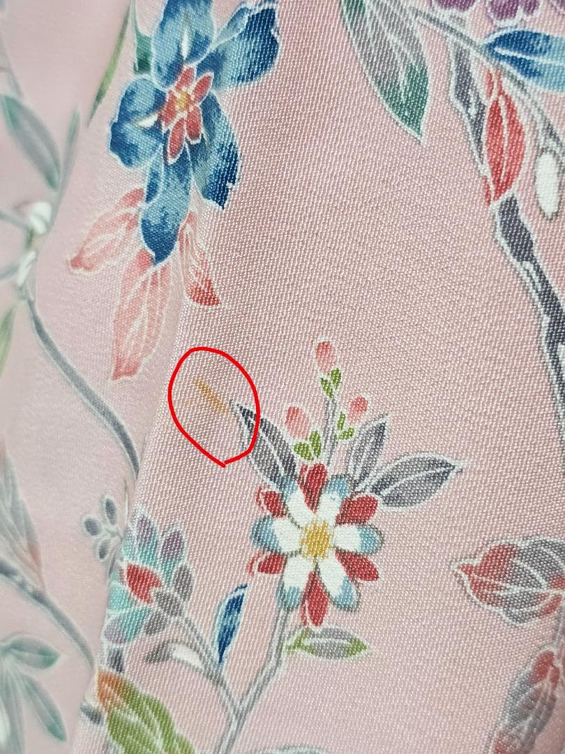 七五三　7歳　 正絹　着物　セット　女の子 c91