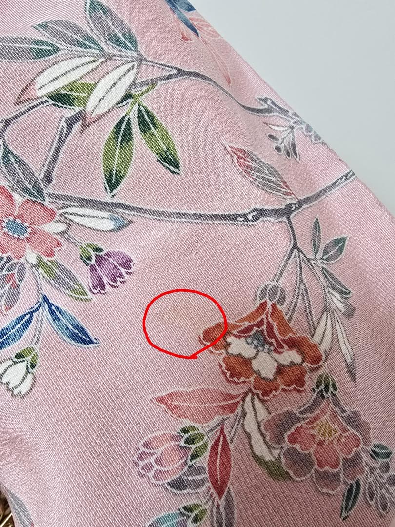 七五三　7歳　 正絹　着物　セット　女の子 c91