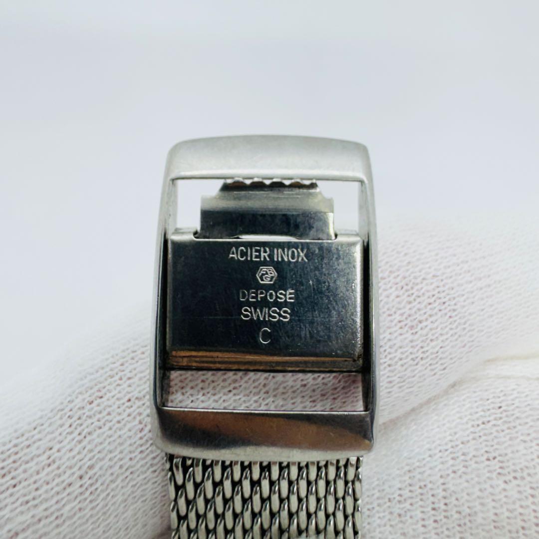 ✨ユニバーサルジュネーブ✨シルバー✨ C754✨ベージュ文字盤✨腕時計✨