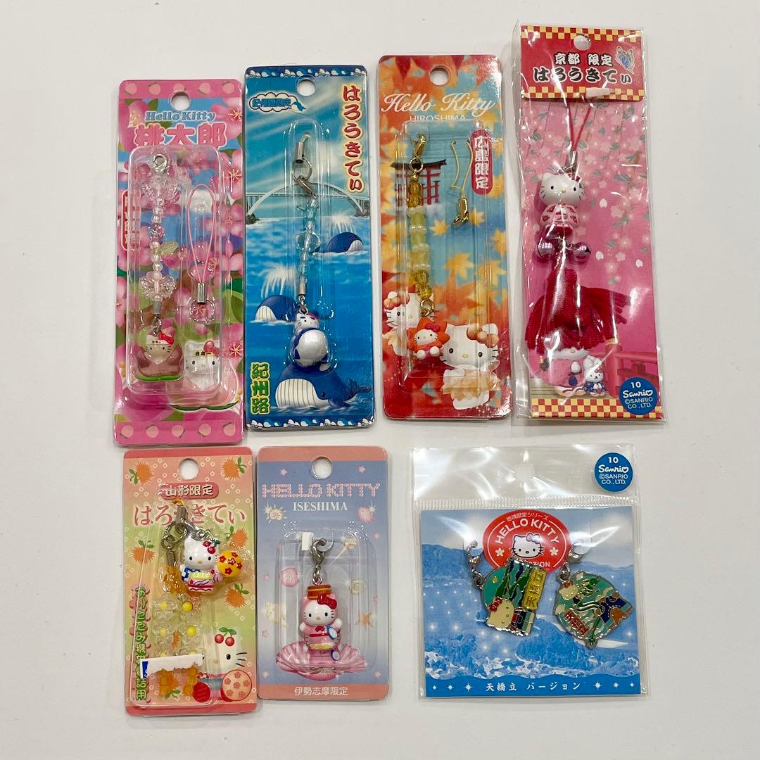 シ*」様 【希少 レア 含】ご当地キティ 54点まとめ売り 根付 ストラップ ハ