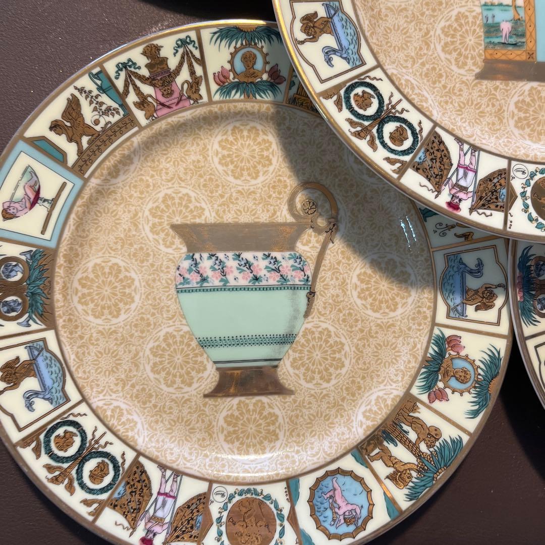 グッチヴィンテージ風デザイン皿5枚セット