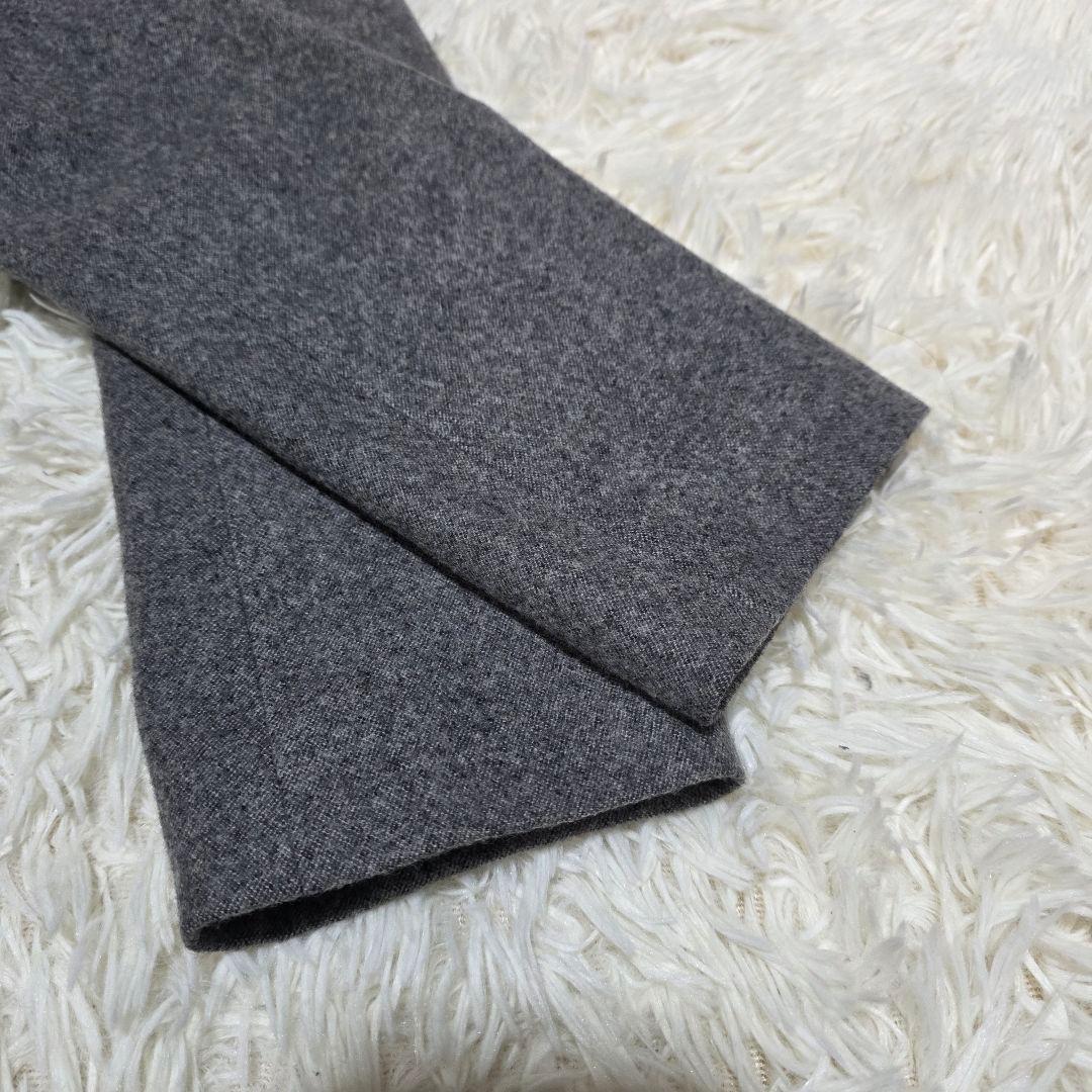 セオリー トレンチコート アルパカ ロング Aライン グレー Lサイズ