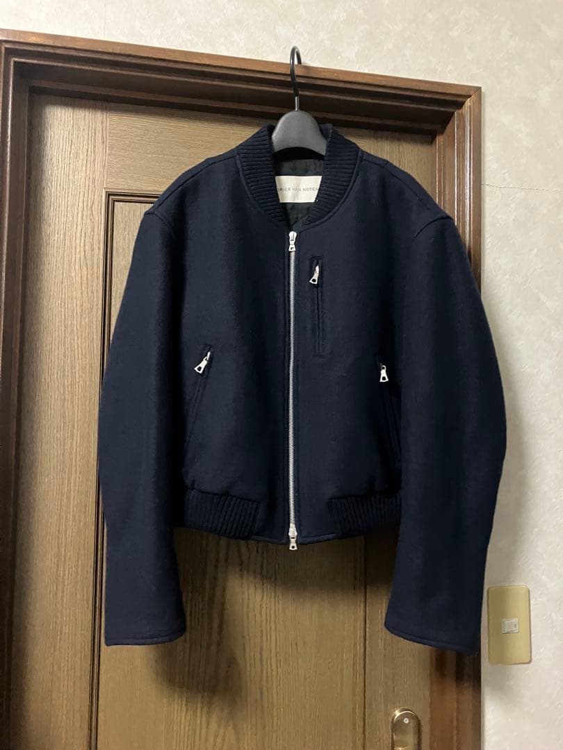 dries van noten エンブロイダリーボンバージャケット　刺繍