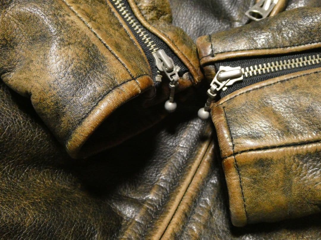 ヴィンテージ加工ステアハイド＆TALON！1970年代レプリカ！DACOシングル