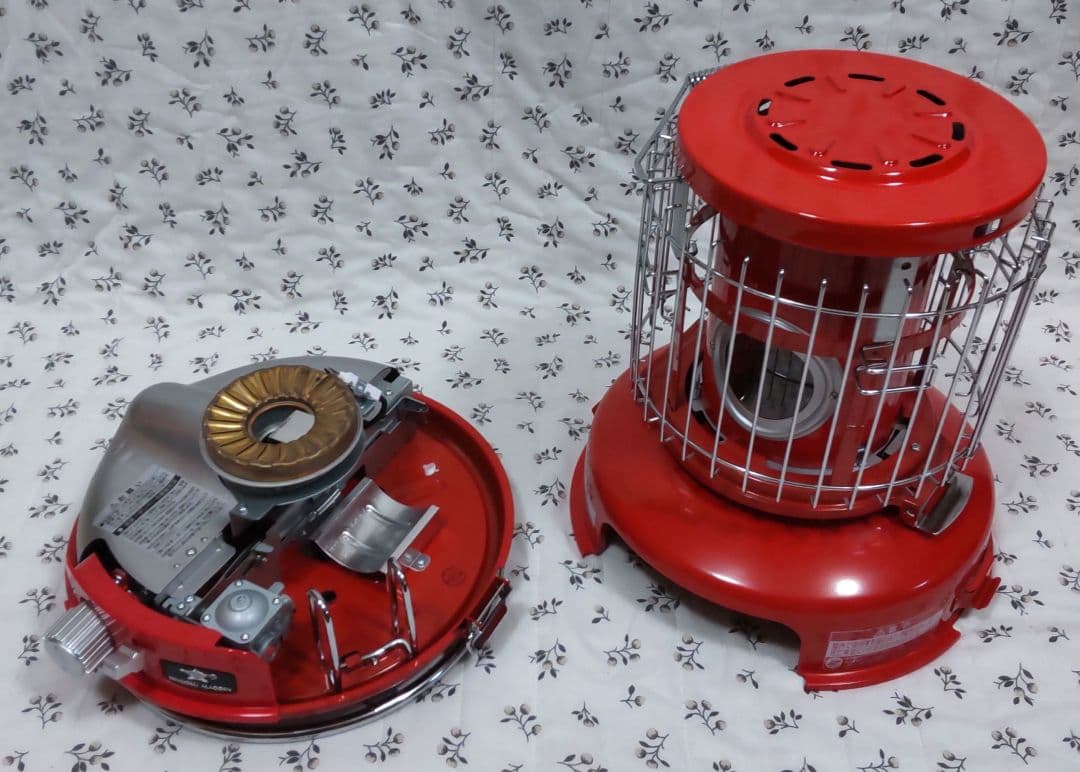 週末値下げ！アラジン ポータブルガスストーブ SAG-BF02A 赤