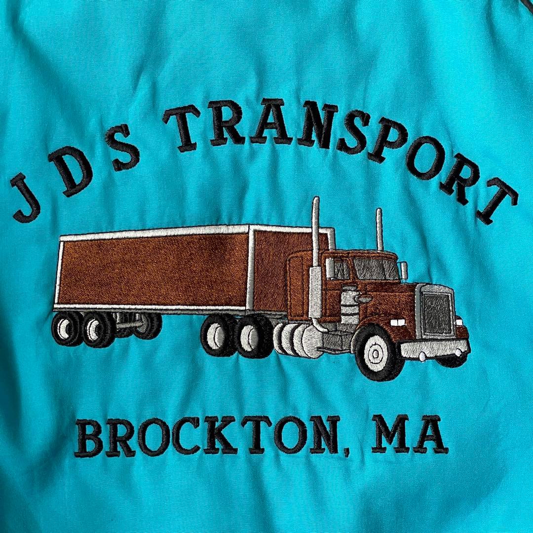 USA製 刺繍ワークジャケット 中綿 ネイティブ柄 XL