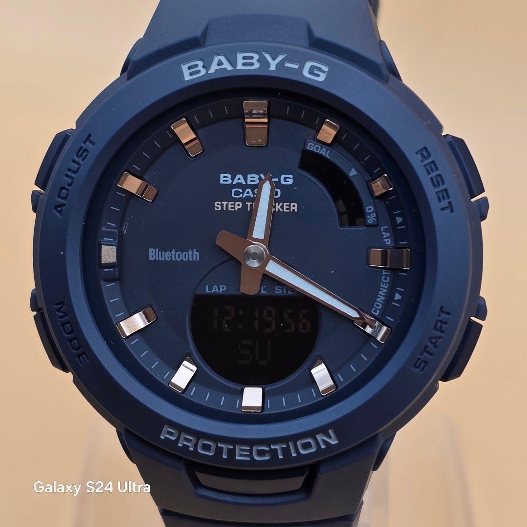 未使用カシオ Baby-G モバイルリンク対応モデル BSA-B100-2AJF