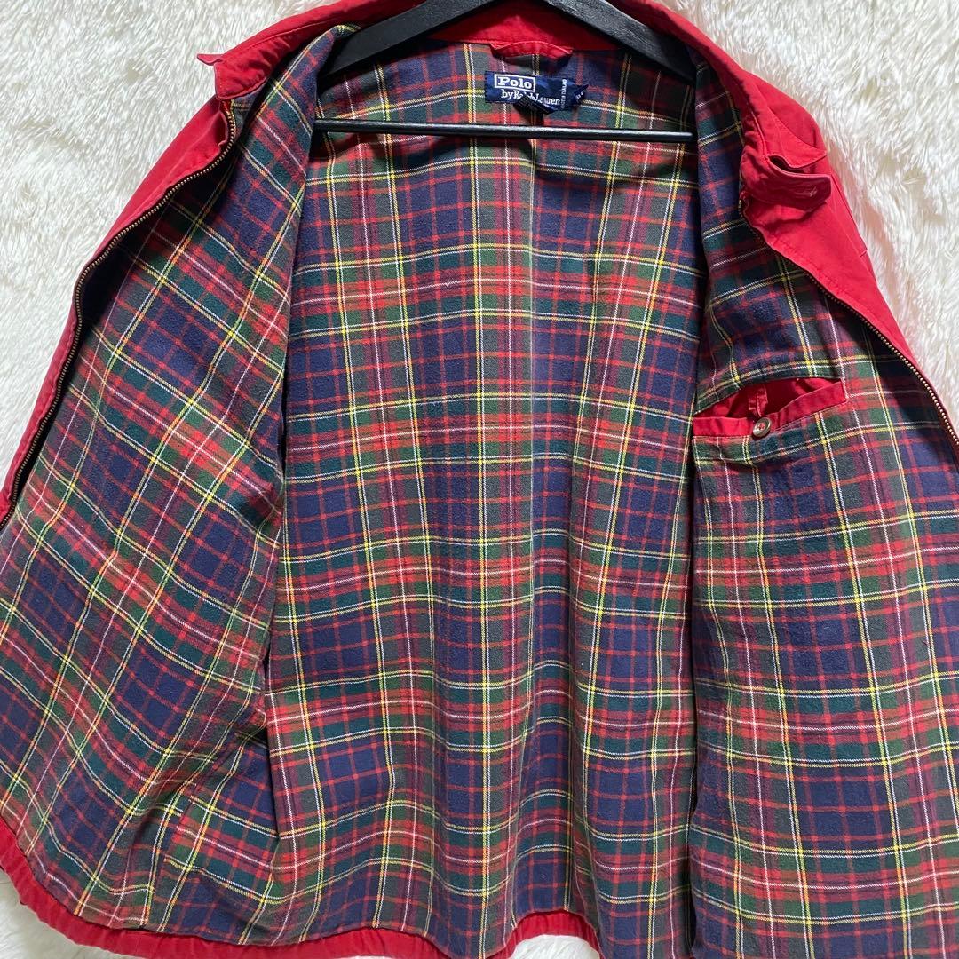 ポロラルフローレン　希少90's 紺タグ　スウィングトップ ポニーロゴ刺繍 XL