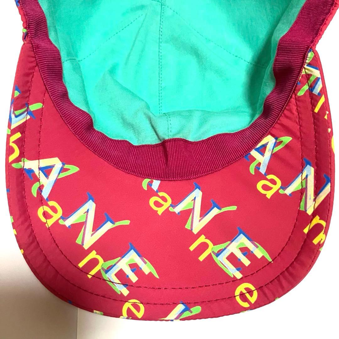 CHANEL シャネル ロゴ スナップボタン キャップ ピンク