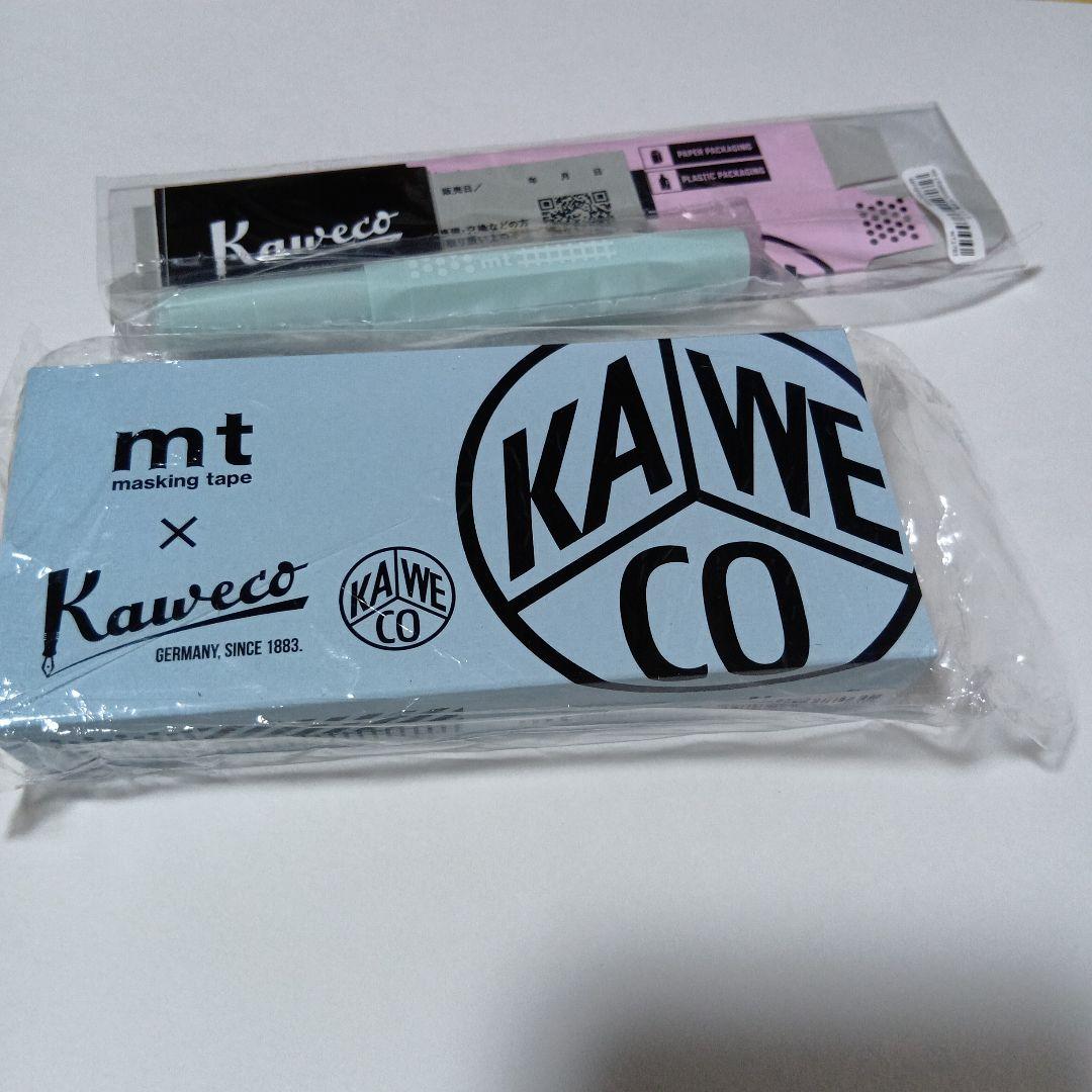 mt×kaweco　限定コラボ万年筆　ミント　缶セット　カヴェコ