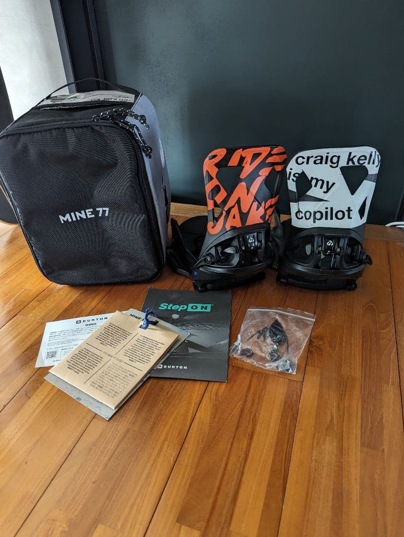 激レア 中古 MINE77 STEP ON EST size Ｍ BINDING