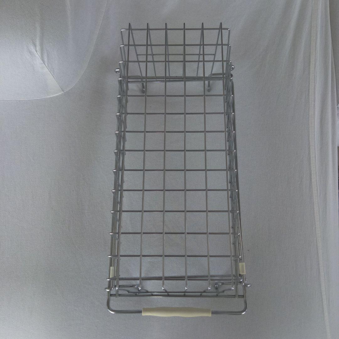 ワイヤーバスケット シルバー 収納用4個