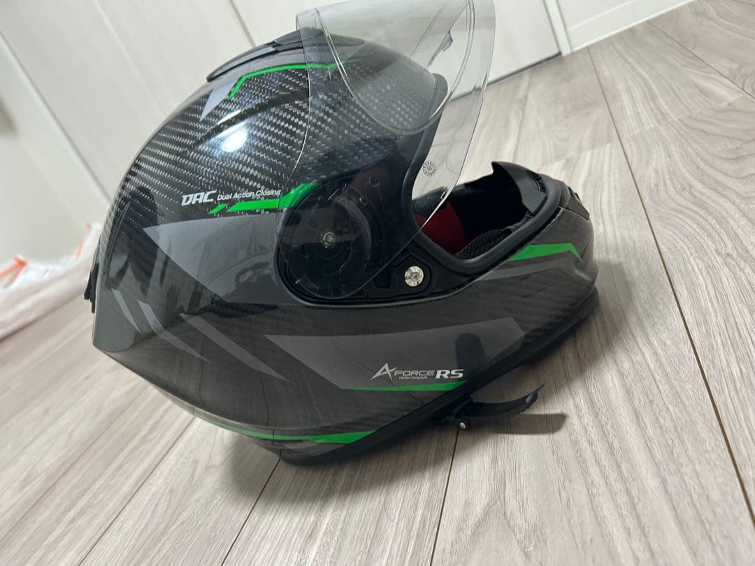 く*ぽ様 WINS A-FORCE RS カーボン フルフェイスヘルメット DA