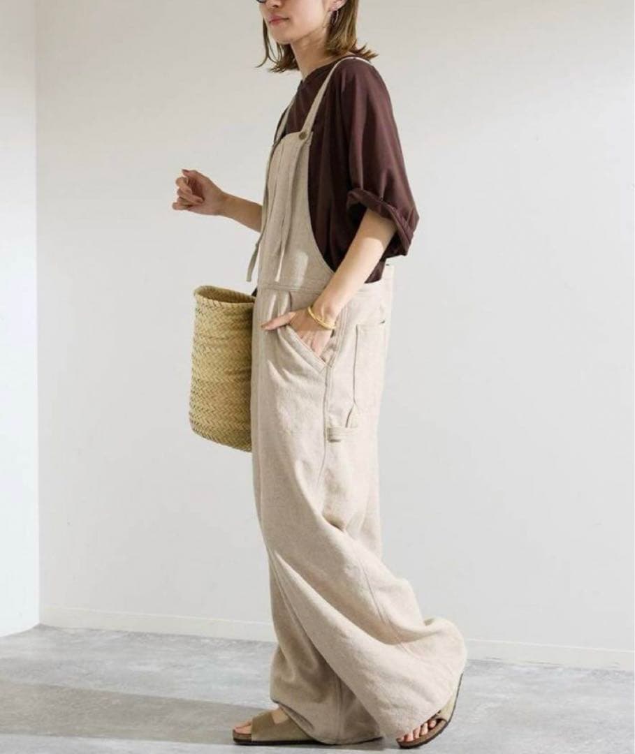 美品 FRAMeWORK フレームワーク サロペット オーバーオール