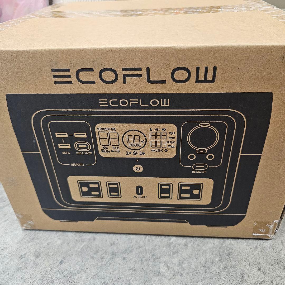 【新品未使用】EcoFlow  2 MAX ポータブル電源　保証付き