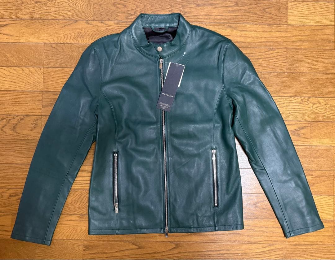 新品【JACKROSE】ラムレザー ライダースジャケット☆3