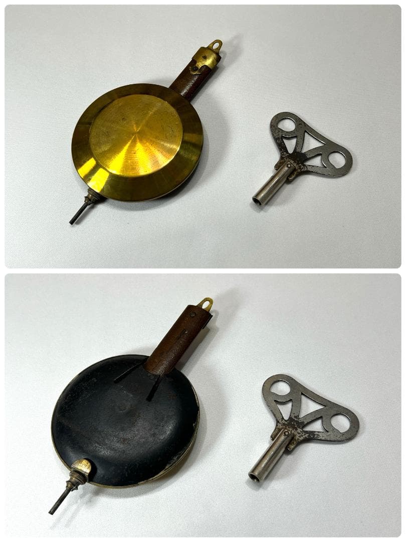 Ｚマーク　柱時計　横浜エムズイ商会　ゼンマイ式　宮型　ボンボン時計　手巻き式