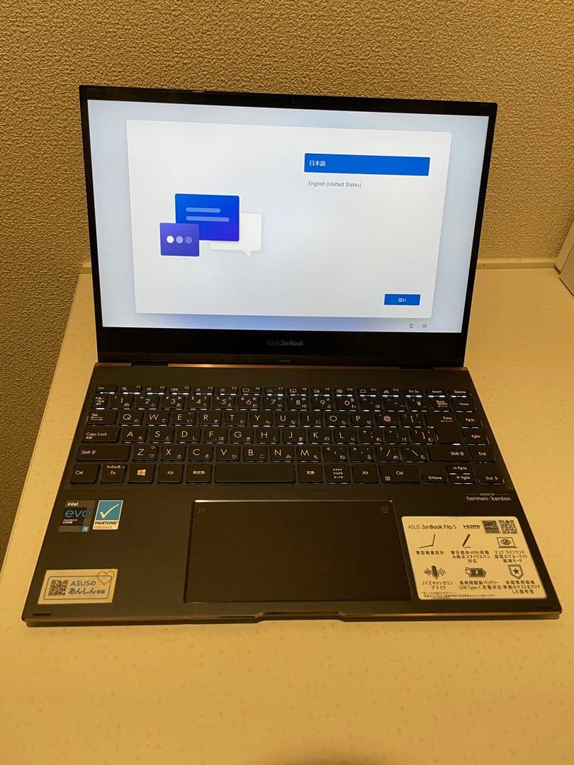 その他ノートPC本体 ASUS ZenBook Flip S UX371EA-HL003TS