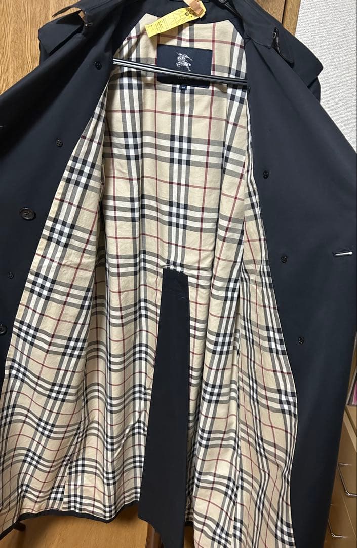 BURBERRYバーバーリーロンドン　トレンチコート　ベルト付き　40Lサイズ