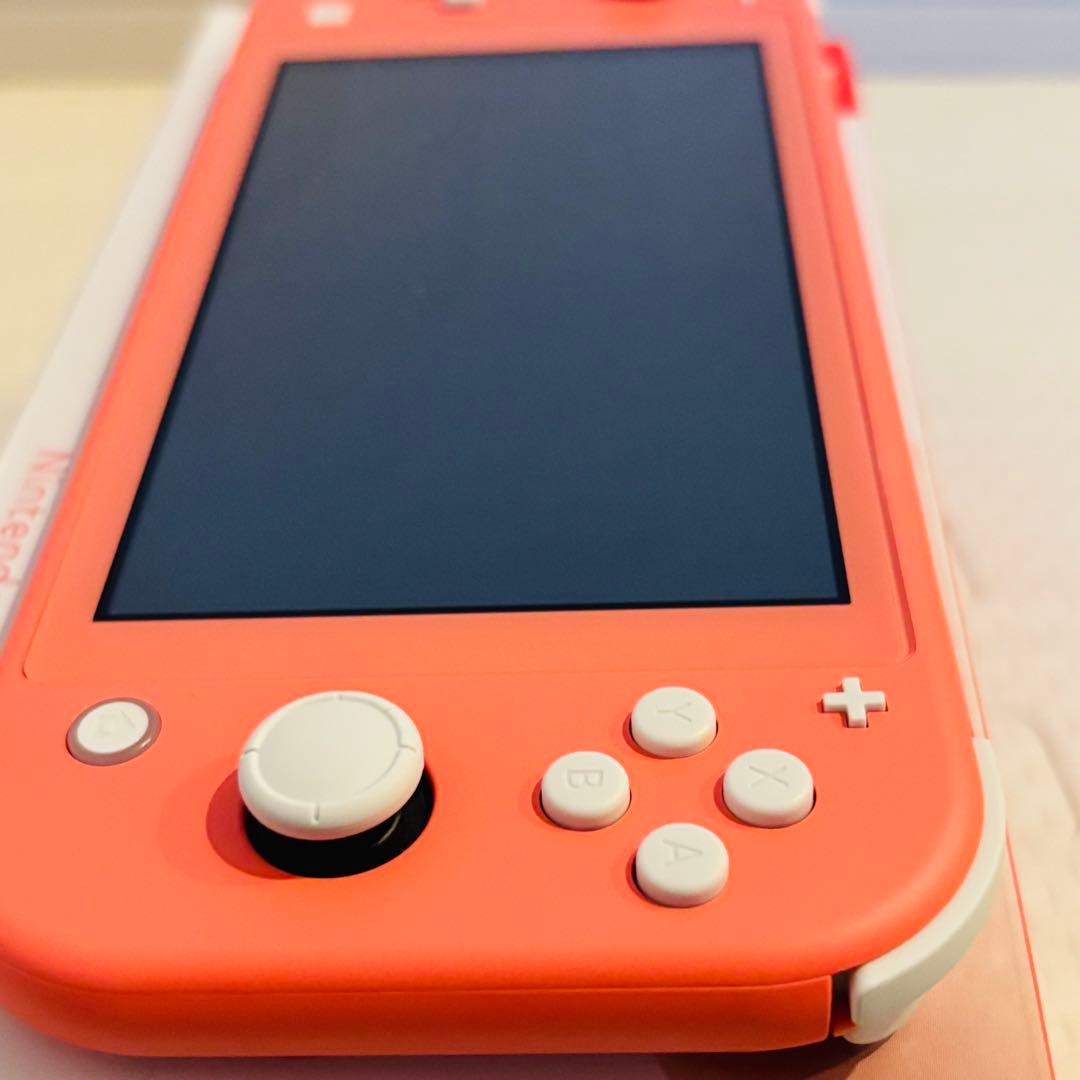 Nintendo Switch Lite コーラル 本体美品 箱あり