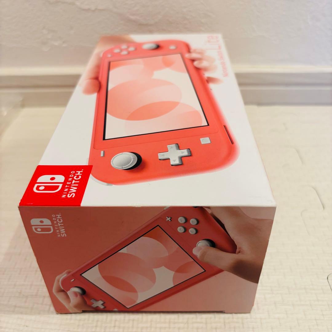 Nintendo Switch Lite コーラル 本体美品 箱あり