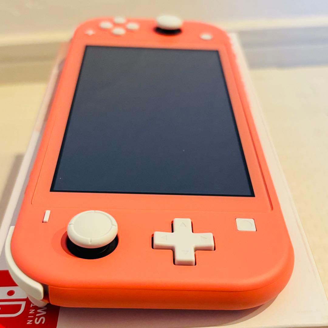 Nintendo Switch Lite コーラル 本体美品 箱あり