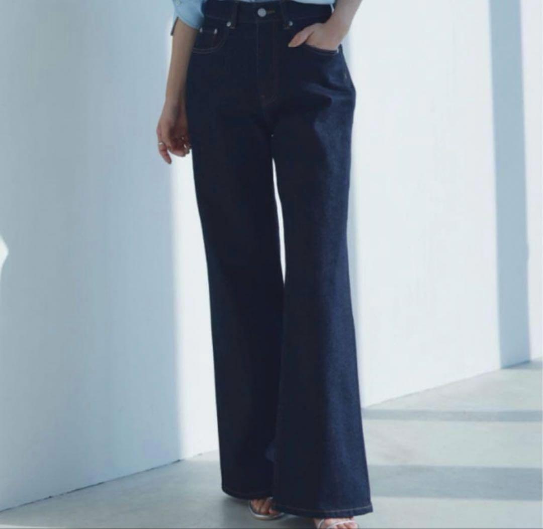 anuans Wide leg denim アニュアンス ワイドレッグデニム 1