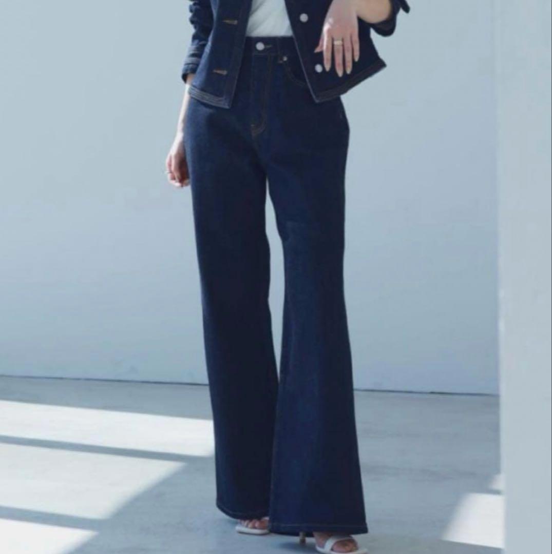 anuans Wide leg denim アニュアンス ワイドレッグデニム 1