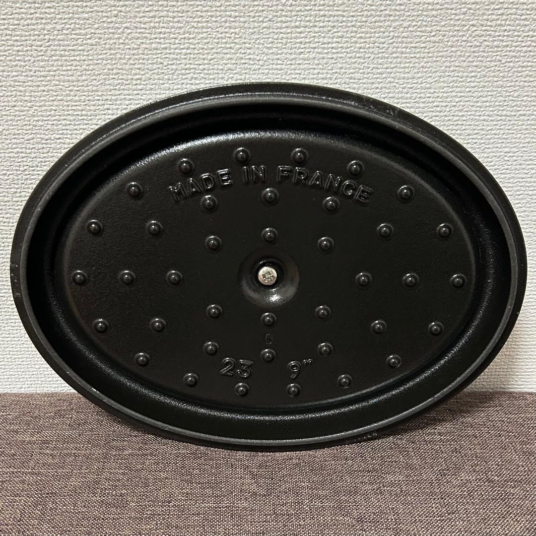正規品 staub ストウブ ピコ・ココットオーバル 23cm 鍋 無水調理