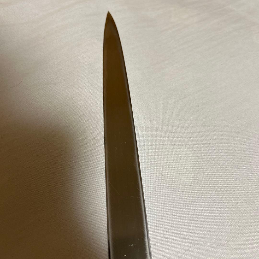 河豚引き包丁　高鳳正國300mm 黒柄