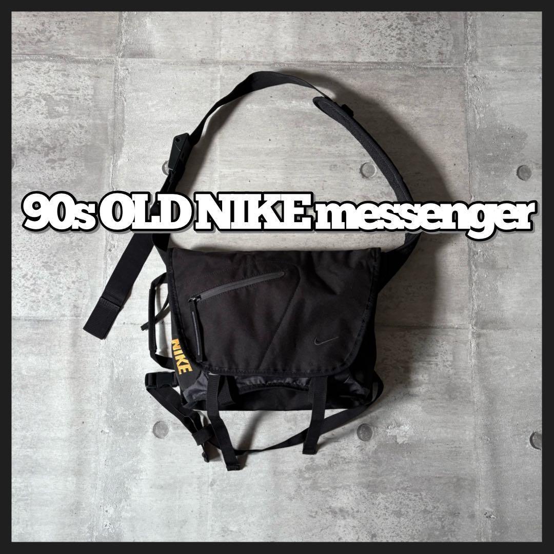 バッグ 90s old nike messenger slingbag y2k tech