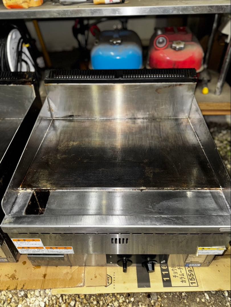 タニコー 業務用ガスグリドル TGG-60N 都市ガス13A