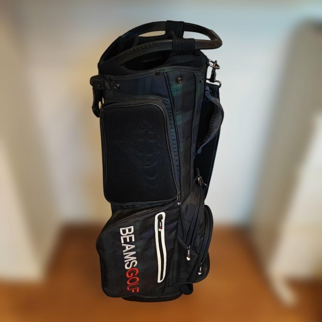 BEAMS GOLF キャディバッグ チェック
