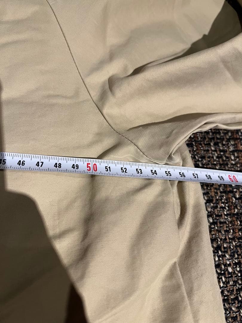 新品未使用/イギリス製 ステンカラーコート ベージュ