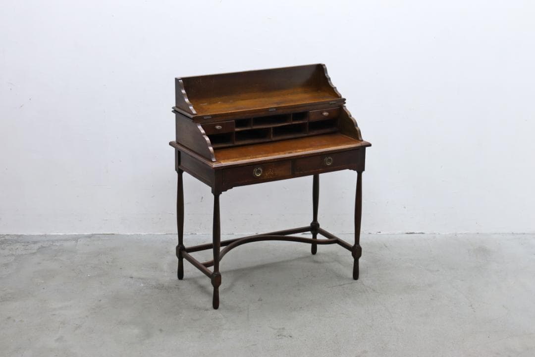 ヴィンテージ クラシカル ライティングビューロー デスク アンティーク