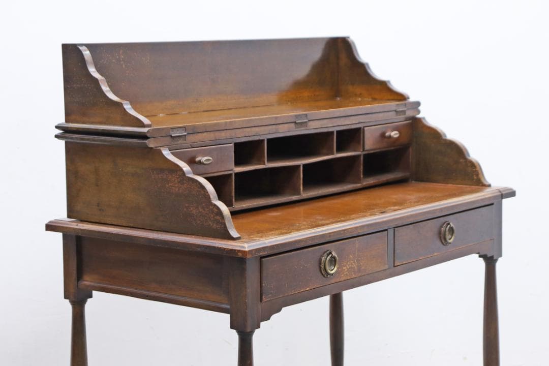 ヴィンテージ クラシカル ライティングビューロー デスク アンティーク