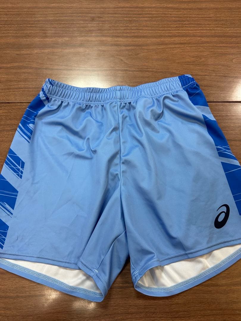 ASICS バレーボールパンツ XL ライトブルー