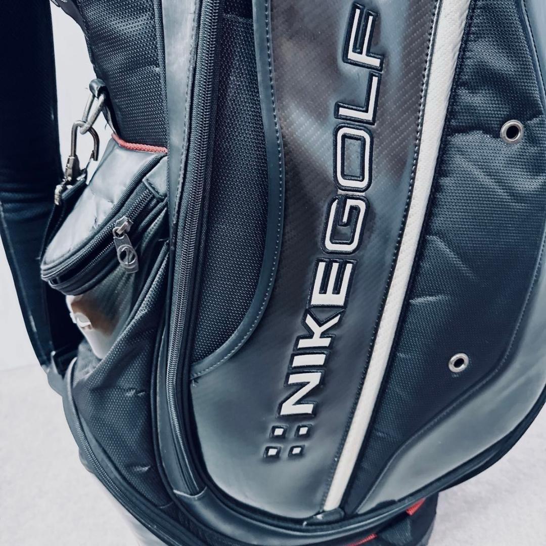 【希少・廃盤】NIKE GOLF ナイキゴルフ キャディバッグ ブラック 6分割