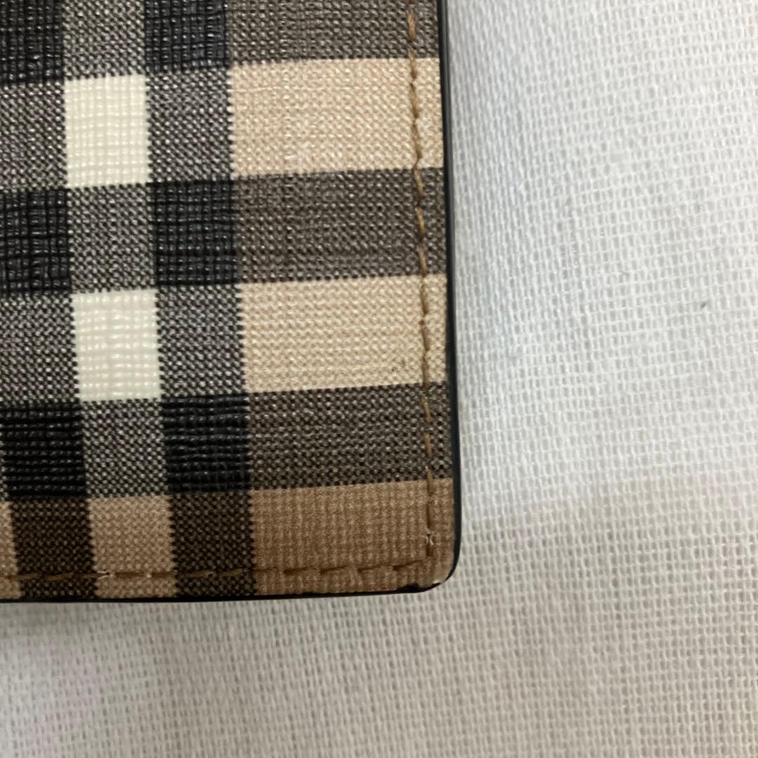 BURBERRY/二つ折り財布/バーバリー/ベージュ/財布/ノバチェック/美品