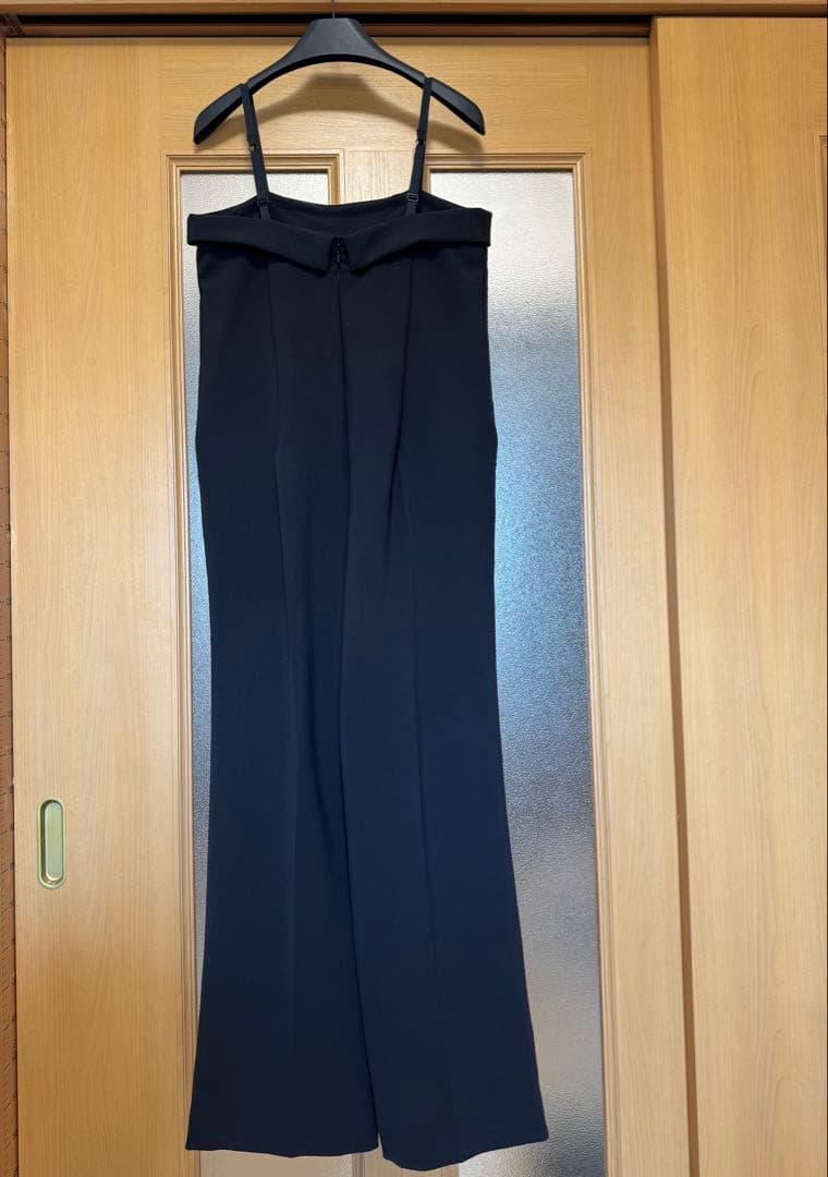 Drawing Numbersブラックオールインワン コンビネゾン