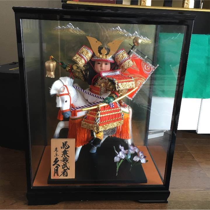 お値下げ❗️五月人形/兜/馬乗若武者