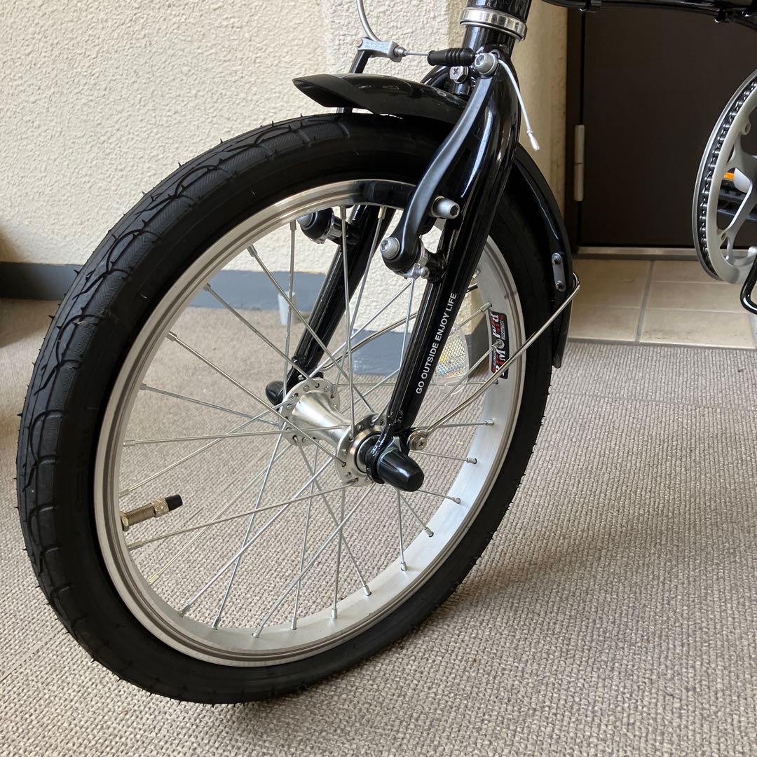 キャプテンスタッグ 折りたたみ自転車 16インチ 2台セット