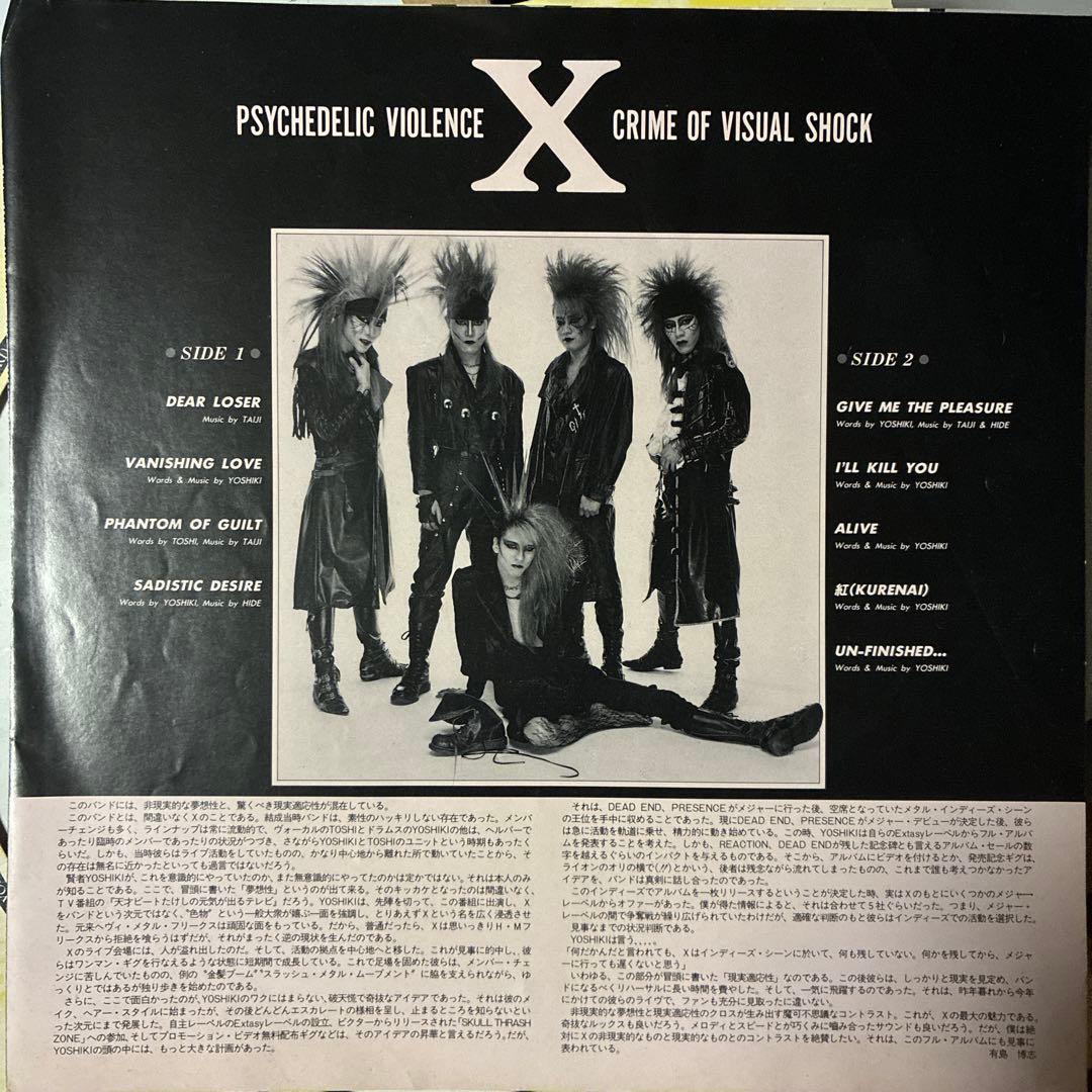 デブカウボーイさん専用！！ X VANISHING VISION レコード