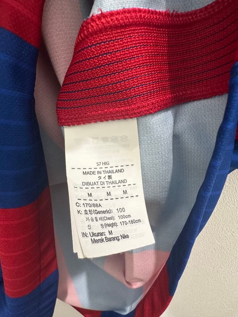 【メッシ#10】 バルセロナ ユニフォーム 16/17 サイズM