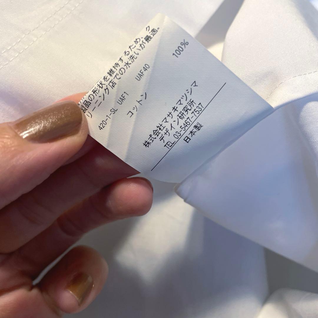 T-mat ティーマット　ブラウス　フリル　シャツ　リボン